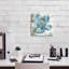 «Indigold VI» par Lisa Audit, art mural sur toile-2070473571