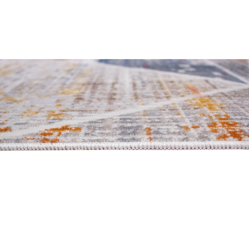 Anselmo Geometric Indoor Rug, Runner 1'11" x 6'2"