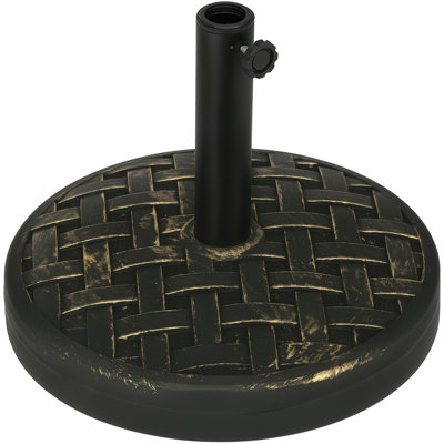 Sair 39.6 Lb. Plastic Free Standing Umbrella Base
