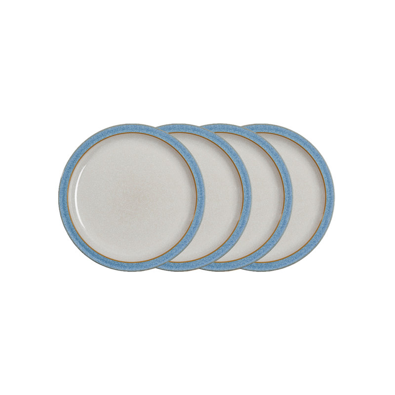 Grandes assiettes Elements S / 4, Bleu