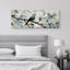 «Animals Tranquil Blue Birds On Tree Branches On Canvas», reproduction de 2 pièces-105340711-105340700-111664600