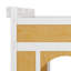 Lit superposé simple au-dessus de simple avec tablettes de rangement, fenêtre et deux portes, pour enfants, adolescents, adultes-620347715