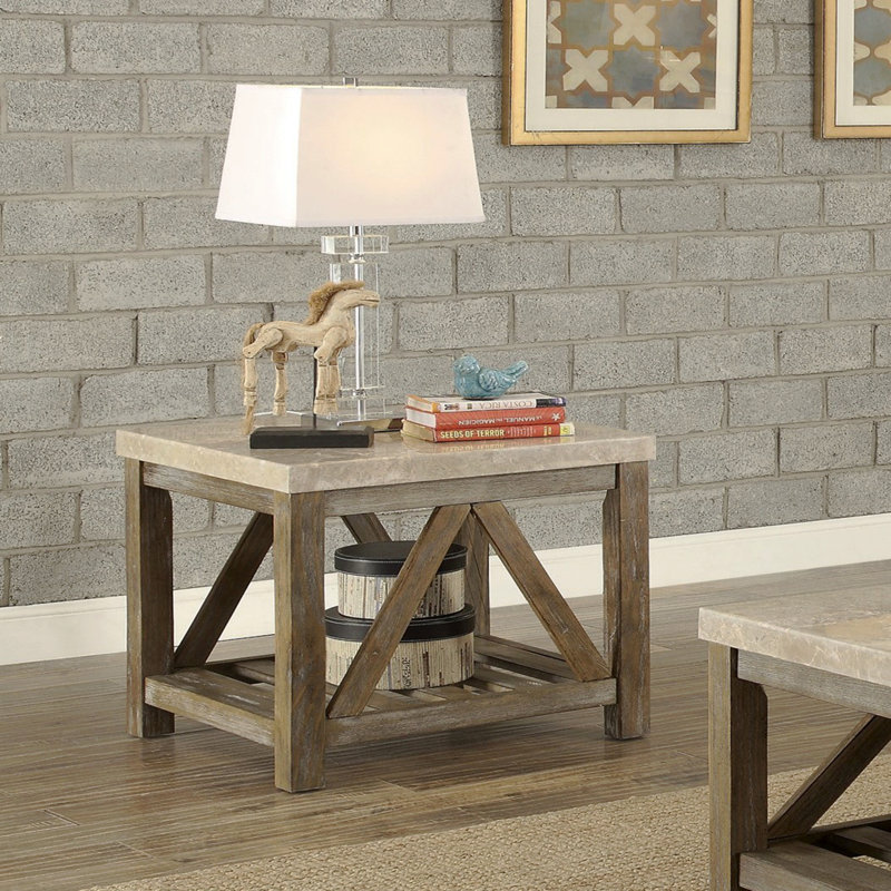 Table d'appoint de style industriel 1pc