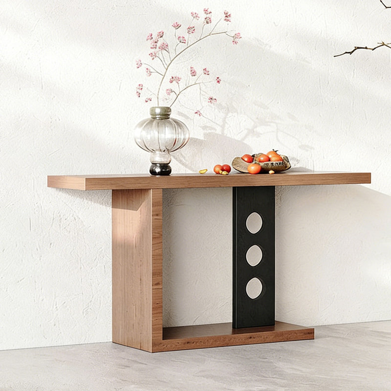 Console Retro Minimalist Art, H 29,53 po x l 70,87 po x P 13,78 po