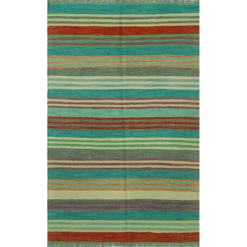 Breshawna Wool Striped Indoor Rug