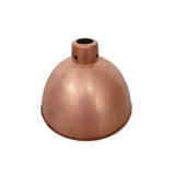 13cm H x 21cm W Metal Bowl Lamp Shade ( Screw On )