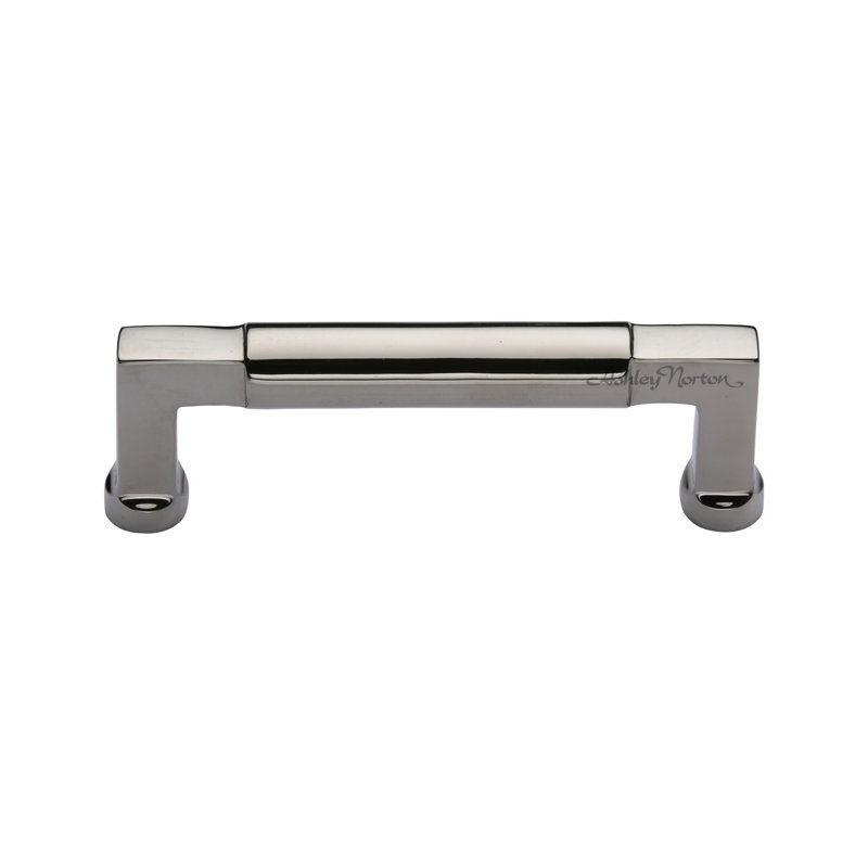 Bauhaus Cabinet Bar Pull, Polished Nickel, 6"