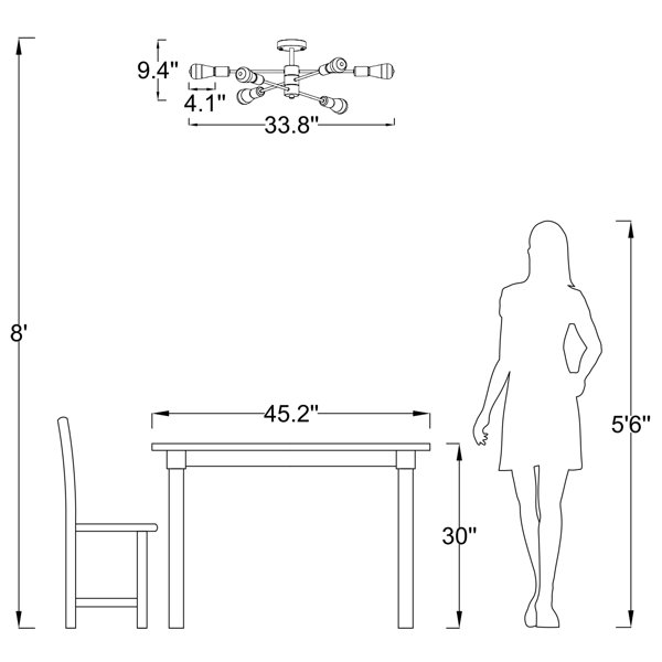 Dimensions du produit