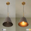 Luminaire suspendu conique à 1 lumière Yitel