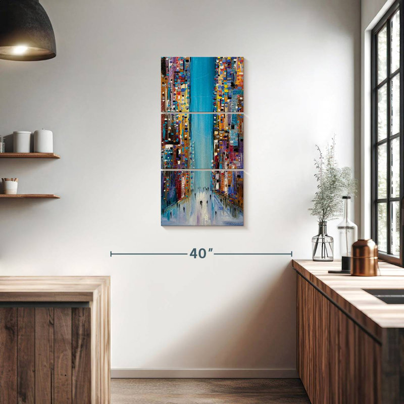 City Expression, 38" H x 18" W