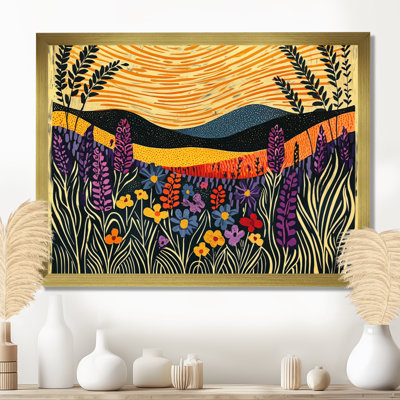 Irvyn mosaïque pré optique Hoirizon II - art mural MEADOW