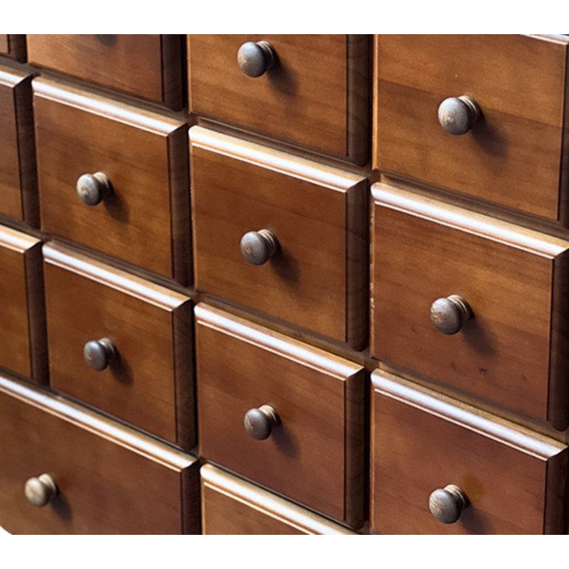 Solid Wood 24 -Drawer Accent Chest