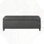 Banc de rangement capitonné à fermeture douce-816055113