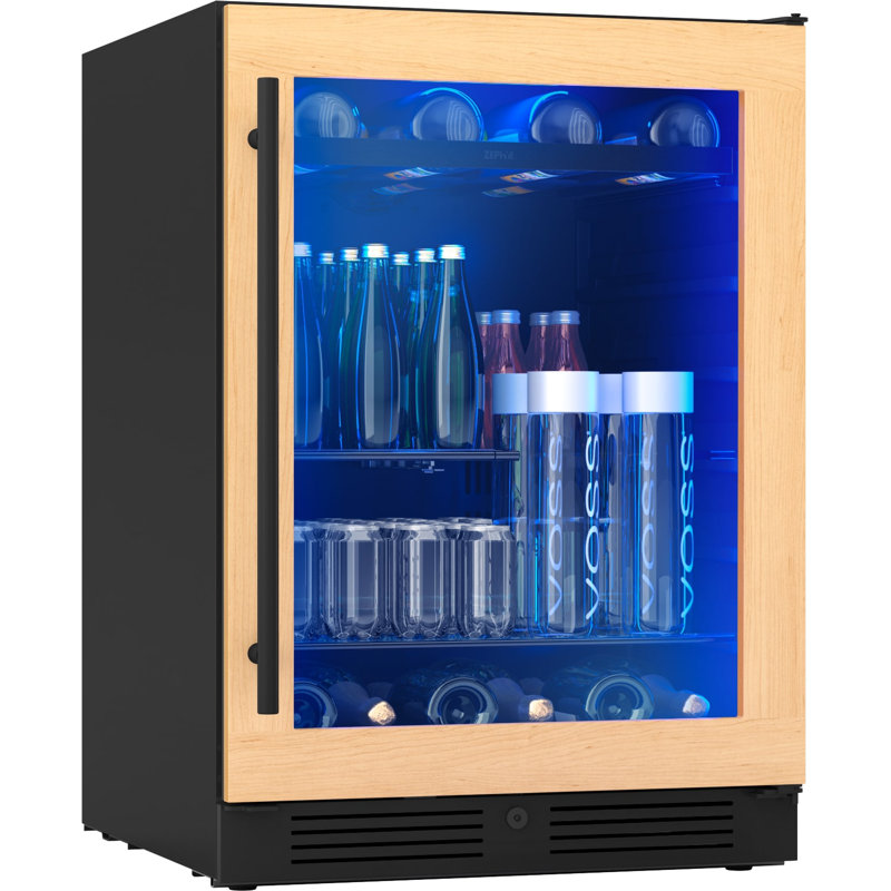 Zephyr Presrv 24" 7-Bottle and 108-Can Single Zone Panel-Ready Beverage Cooler