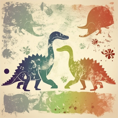 Dinosaur Wildlife Duvet Cover