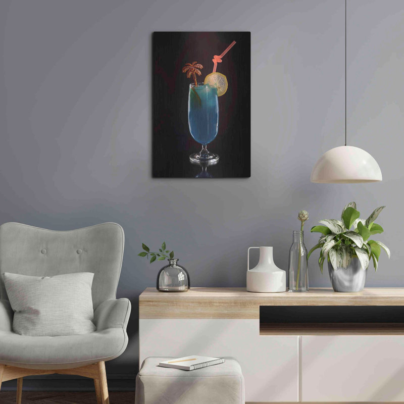 «Blue Lagoon» par Luxe, H 24 po x l 16 po