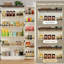 Garde-manger autoportant 71 po avec tiroir, tablettes réglables et conception anti-basculement 71 po-1447691099