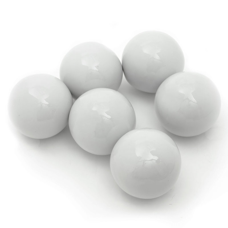 Farrell Decorative Ball Set, White Solid