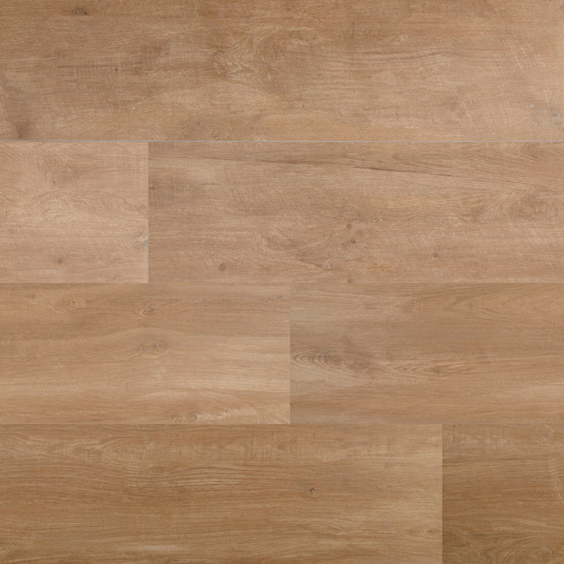 Duravia 12 in. x 48 in. x 0.79 in. Matte Porcelain Stone Look Paver (8 sq. ft./unit, 2 Pieces), Briar Chestnut