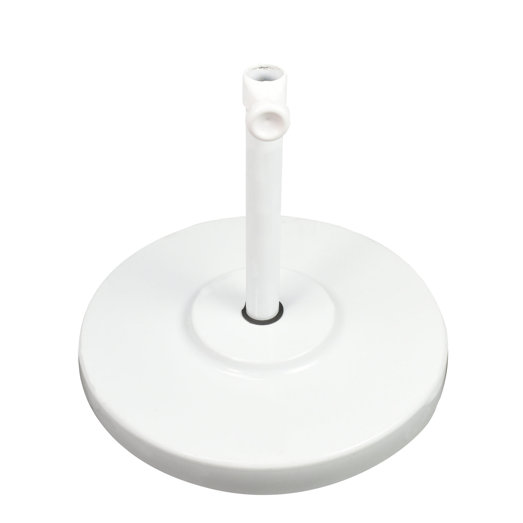 Harmonee Metal Free Standing Umbrella Base, White