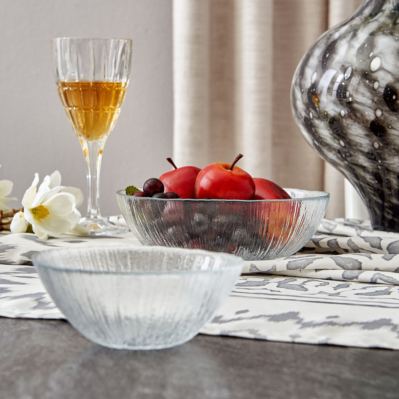 Metro Lane Anesu Glass Serving Bowl