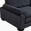 Hulett 180" Modern Modular Sectional with Corduroy Fabric, Adjustable Backrests & 6 Pillows-1248735141-1263562444-1263562290