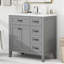 Meuble-lavabo 36 po avec lavabo-893587988