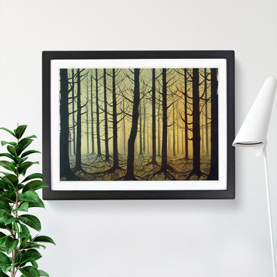An Enthralling Forest - Framed Print