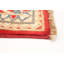 Tapis unique en laine noué à la main Gazni doré des années 2010 de 6 pi 5 po x 9 pi 8 po Qaiden