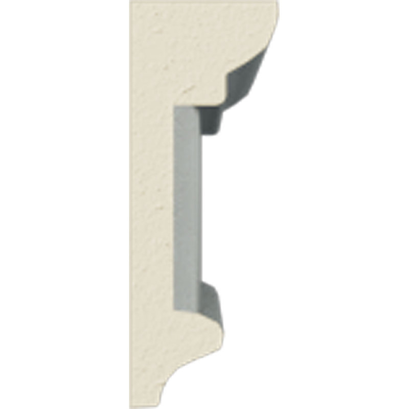 Primed White Polyurethane Crown Chair Rail Moulding Set