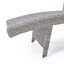 Chaise longue en osier Crete