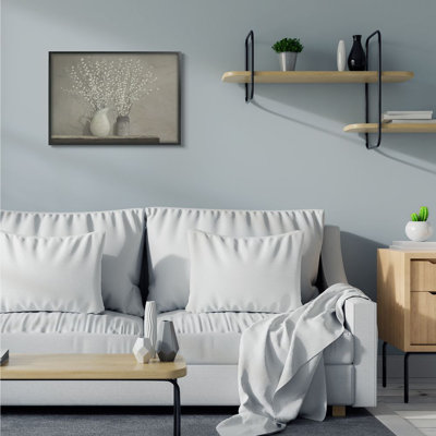 " Beautiful Willow Flower Neutral Painting "