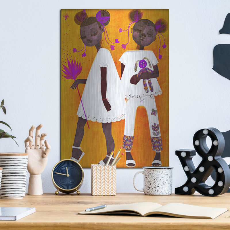 «The Petite Twins» par Erin Robinson, H 16 po x l 12 po