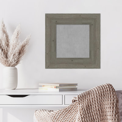Fencepost Grey Framed Magnetic Board