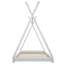 Lit plateforme simple avec structure triangulaire-430538775