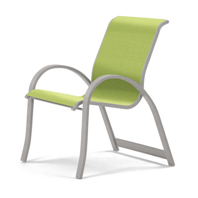 Hiraku Stacking Patio Dining Armchair