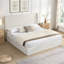 Lit plateforme tapissier Brizo Chenille-125177270