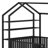 Metal House Bed With Detachable Shelves-1125106455