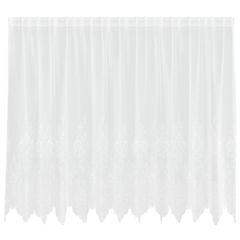 Semi Sheer Curtain Single Panel, 140cm Height x 300cm Width 