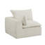 Fauteuil d'appoint modulaire compressé moderne avec accoudoir droit-1816950925