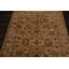 Tapis rectangulaire en laine noué à la main de conception unique 4 pi 1 po x 5 pi 11 po Leshanda