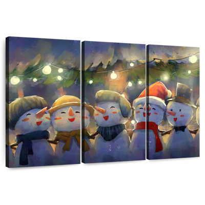Bonhommes de neige de Noël Lelend