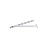Deltana DCSM10USPW Overhead Door Holder in Prime Coat White