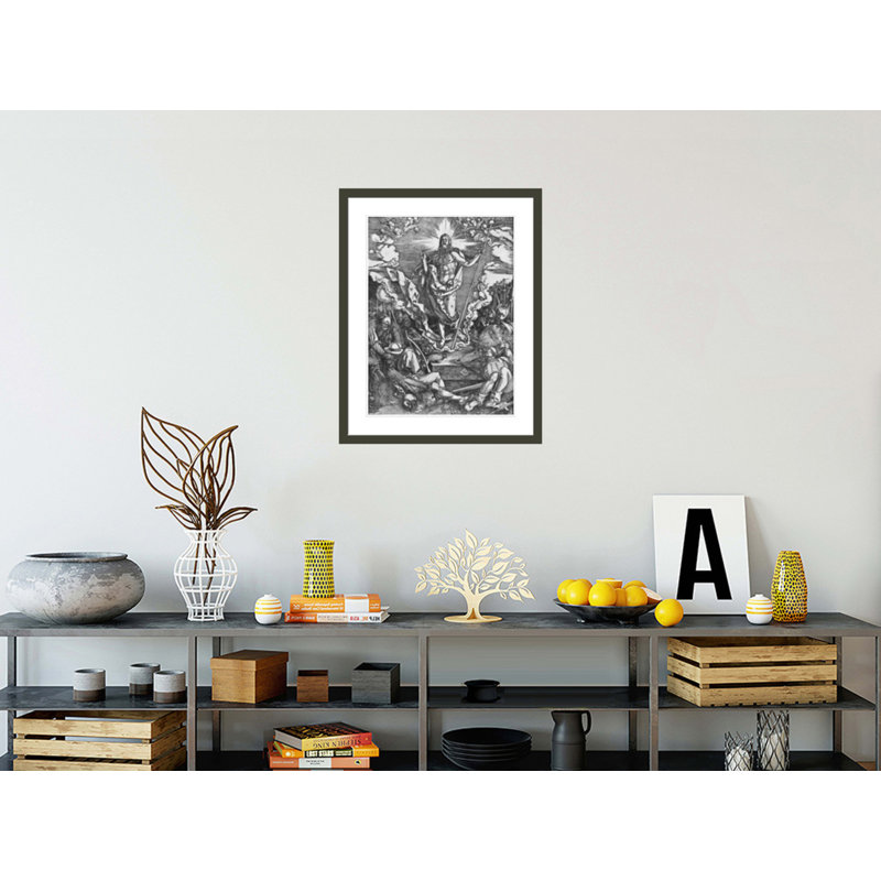 «Respiration» de la série «The Great Passion» par Albrecht Dürer, impression giclée sur cadre, H 29,5 po x l 23,37 po