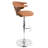 Betuel Swivel Upholstered Adjustable Height Counter Stool with Metal Frame-81514670