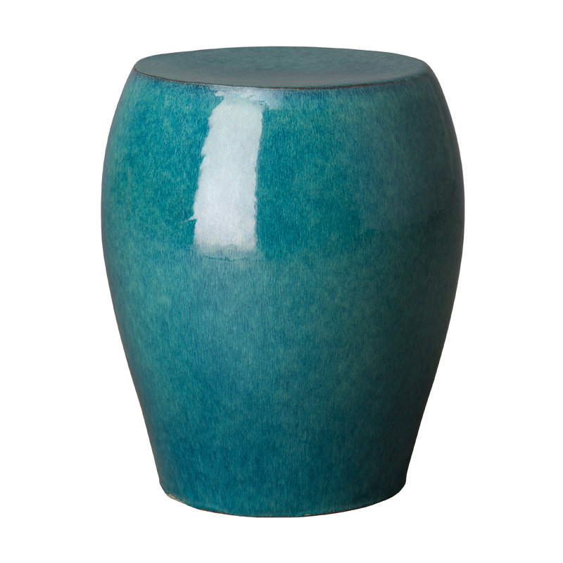 Tabouret de jardin Ceramic, Teal