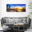 Abu Dhabi East - No Frame Print on Canvas