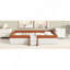 Queen Size Upholstered Daybed Frame With Fence And Stairs-1620308768-1620308775