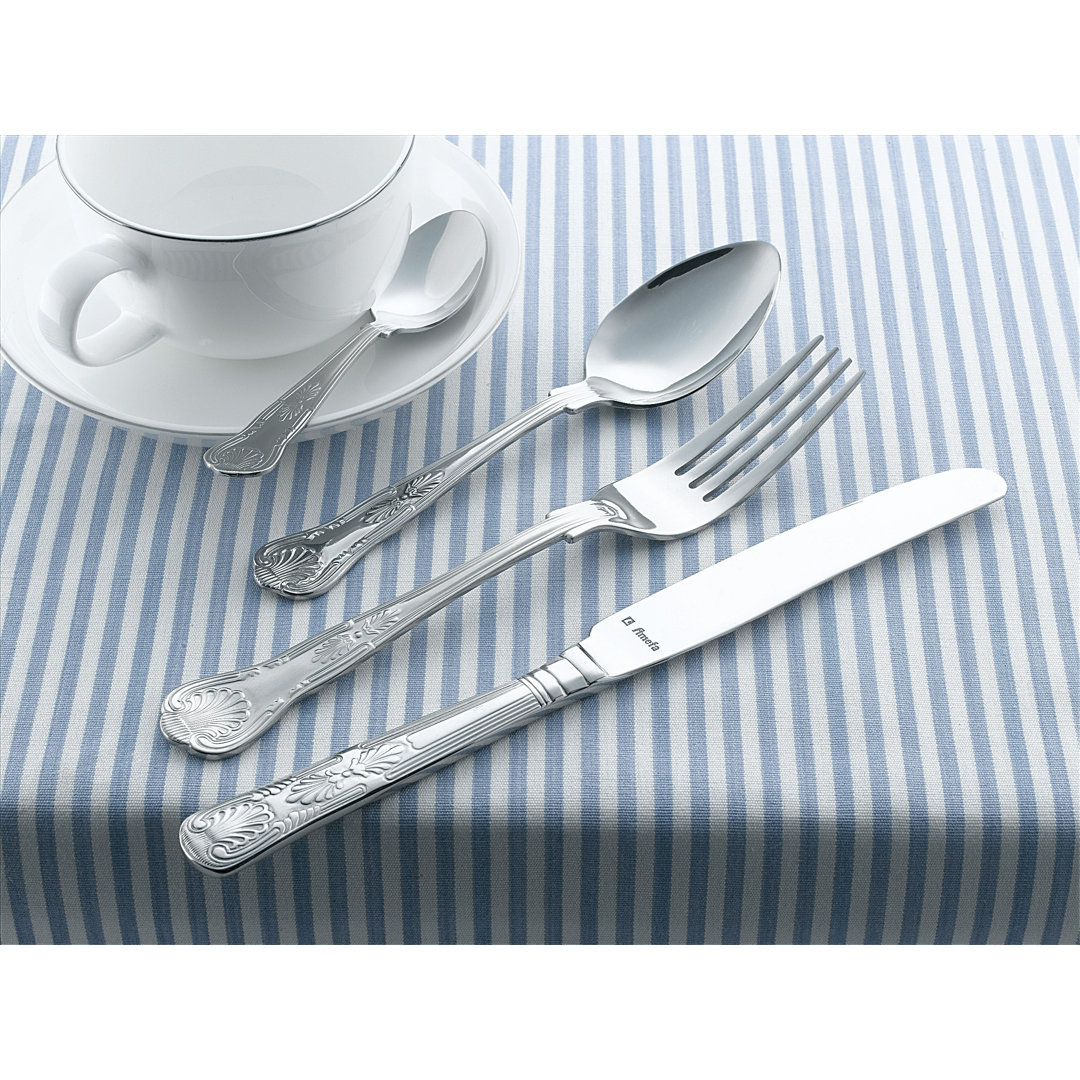 Amefa Vintage KINGS Stainless Steel Cutlery Set 24 Piece for 6 People