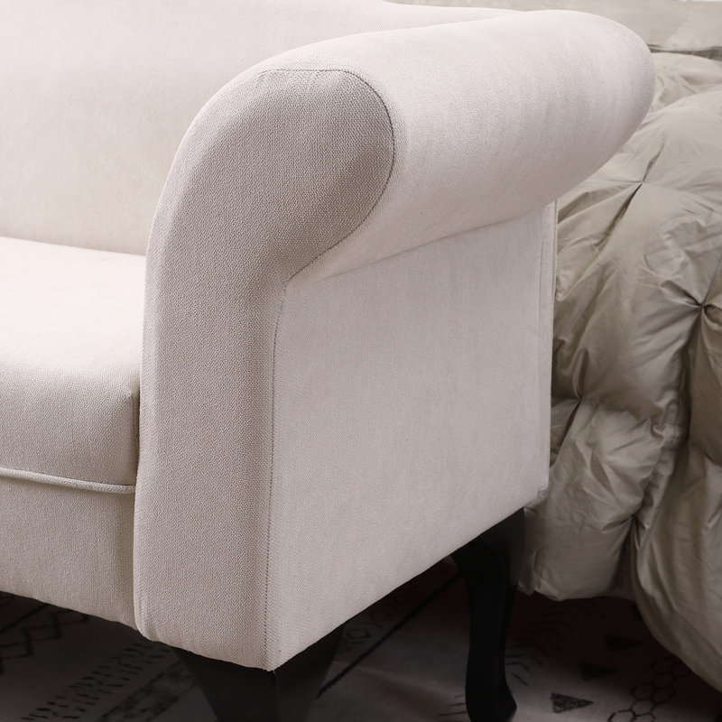 Revêtement Lomawai de 52,76 po, Velours blanc